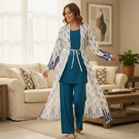 دراعة كويتية بطبعة بيزلي